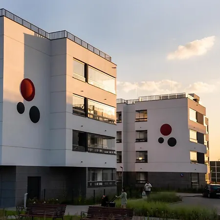 Nova Sfera Green Apartment Warschau Exterior foto